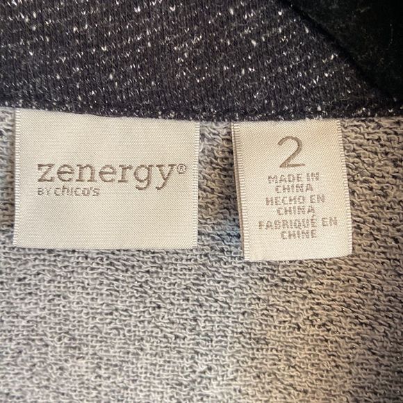 Zenergy by Chico’s size 2 lightweight jacket - Picture 4 of 13